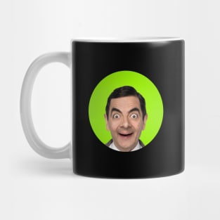 Mr Bean Green Mug